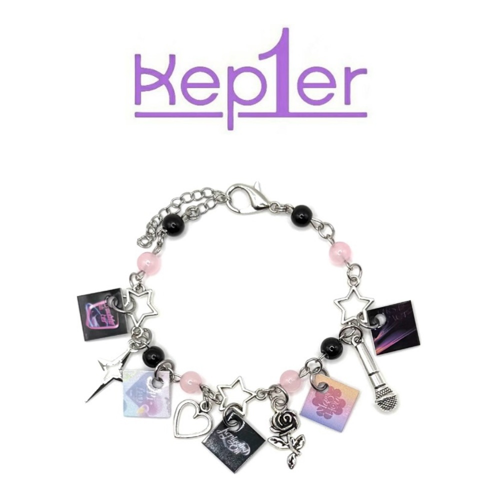 Kep1er Girl Group Kpop Album Charm Bracelet | Concert Outfit Accessories